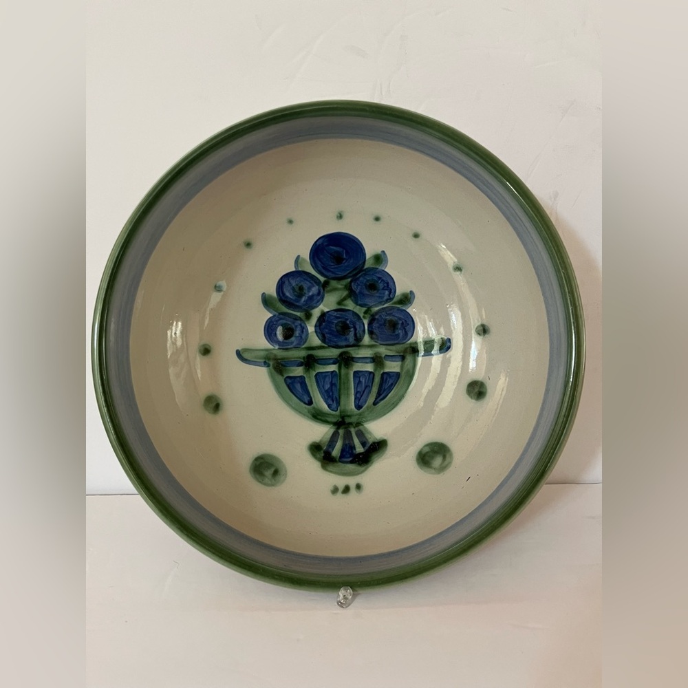 Large VTG Serving Bowl by M A Hadley Bouquet Collection